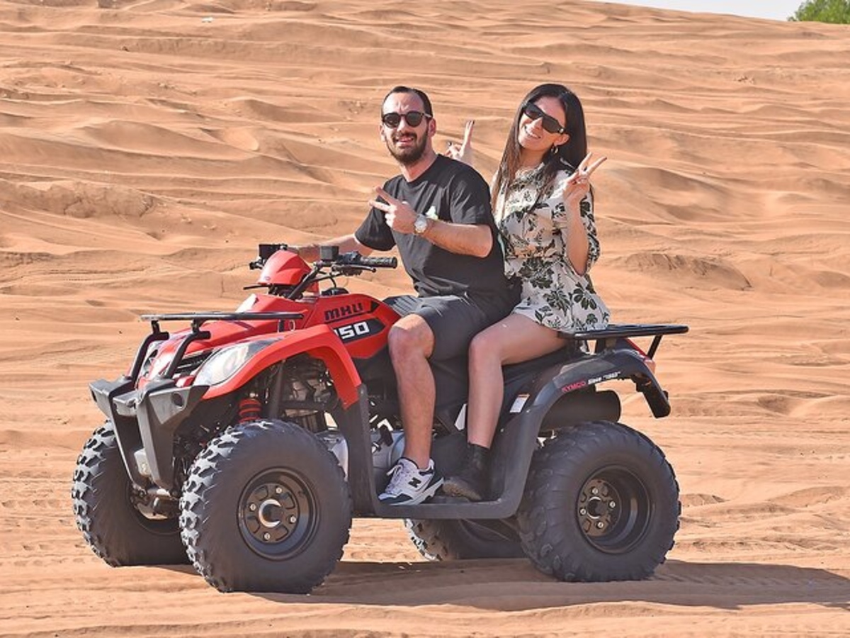 Evening Desert Safari In Red Sand With QUAD Bike (4)