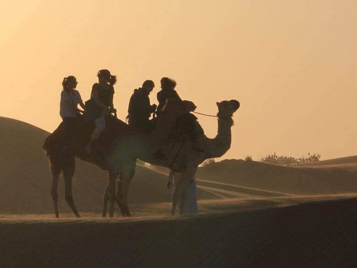 Morning-Camel-Ride-With-QUAD-Bike
